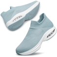 thumbnail image 1 of HAYAN Womens Walking Shoes Sock Casual Ladies Fashion Sneakers Comfortable Slip On Air Cushion Platform, 1 of 1