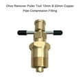 thumbnail image 4 of Olive Remover Puller Tool 15mm & 22mm Copper Compression Fitting Removal Gas Plumbing Remover Tool, 4 of 6