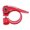 Red, variant on GUB Aluminum Alloy Quick Release Seatpost Clamp - Black, 31.8mm Diameter for Road Bikes
