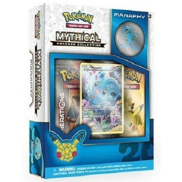 Pokemon Mythical Collection Generations Set - 2 booster packs + more! - Walmart.com