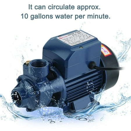 1/2HP Electric Industrial Household Centrifugal Water Pump Pool Pond Tool