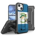 thumbnail image 1 of Armor Kombo Holster Rugged Cover Designed For Apple iphone 13 6.1" Case Black/Black, 1 of 8