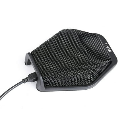 Movo Photo MC1000 USB Conference Computer Microphone with 180 Degree / 20' Pickup Range for Windows and Mac