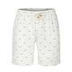 thumbnail image 1 of Bañador de verano pahombre, cintuelástica, bolsillos con cordón, pantalones cortos de plaestampados, 28 blanco, 1 of 6