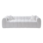 FFZ 102.7 inch Oversized Marshmallow Cloud Sofa, White