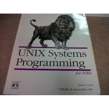 Pre-Owned UNIX System Programming for System VR4 (Nutshell Handbooks) (Paperback) 1565921631 9781565921634