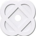 thumbnail image 1 of Ekena Millwork CMP38CE-07000 38 Po OD x 7 Po ID Carré Charlotte Architectural Grade PVC Contemporain Médaillon de Plafond, 1 of 1