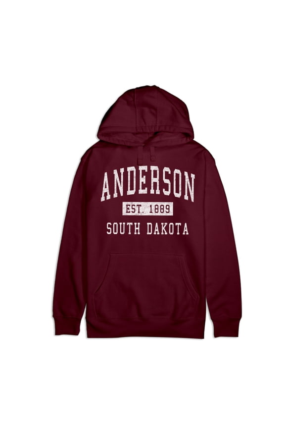 Anderson South Dakota Classic Established Premium Cotton Hoodie
