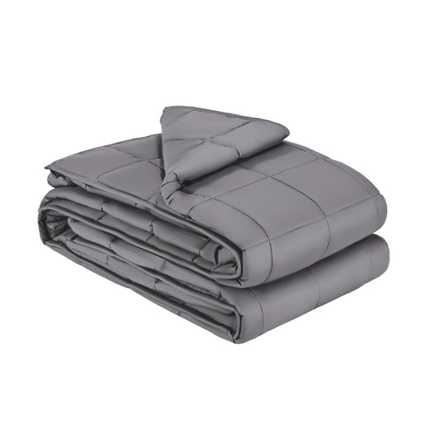 VEVOR Manta pesada de 25 lb, 80 x 87 pulgadas, tamaño king, suave, 100 % algodón, manta pesada