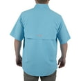 thumbnail image 5 of Realtree, Men's Short Sleeve Fishing Guide Shirt, Blue Grotto, Size Small, 5 of 6