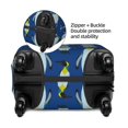 thumbnail image 4 of Gaeub Beautiful King Penguin Pattern Elastic Luggage Cover with Concealed Zipper Dust-Proof Luggage Cover Protector - 18-32 inch - Small, 4 of 9