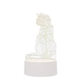 thumbnail image 2 of Agiferg 3D USB Acrylic Night Light LED Table Desk Bedroom Decor Gift Warm White Lamp, 2 of 2