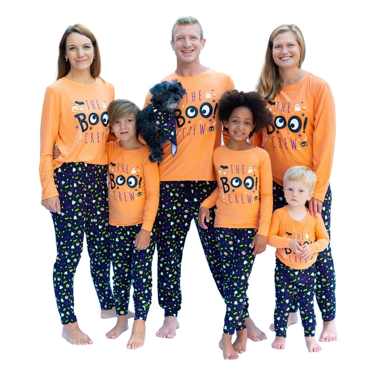 Boo Crew Adult Mens Matching Halloween Pajamas Sleepwear Sets Sizes S 2XL