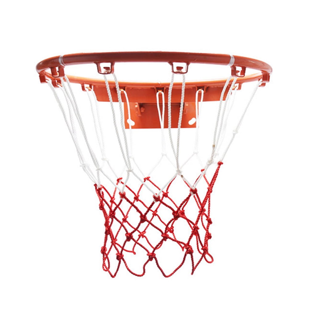 TwoPiece Set Thickened WearResistant Basketball Net 12 Loops Basket