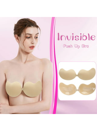 LoyisViDion Womens Bras Large Size Sthin mold cup, air hole, smooth finish  and accessory breast corset Rollbacks Beige XL 