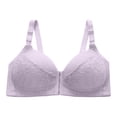thumbnail image 2 of GaThRRgYP Bras for Women GaThRRgYP Ladies Comfortable Breathable Front Buckle Vest Style Gathers Breastfeeding Pregnant Bra Woman Underwear, 2 of 3