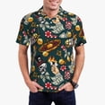 thumbnail image 1 of Fotbe Vintage Casino Chips Camiseta Polo de Golf para Hombre con Estampado – Camisa Deportiva Transpirable con Cuello Abotonado-Large, 1 of 6