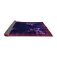 thumbnail image 2 of Ahgly Company Indoor Round Oriental Purple Asian Inspired Area Rugs, 7' Round, 2 of 4