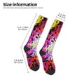 thumbnail image 5 of Balery Colorful Tie Dye Stained Glass 3 Fun Novelty Socks Men'S Women'S Crew Socks Funny Crazy Novelty Socks Quirky And Cool Socks, 5 of 9