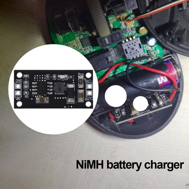 Tablero De Carga Módulo cargador de batería de 1-8 celdas Módulo cargador para batería NiMH (8S)