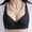 Black, variant on purcolt Wireless Bras for Women Floral Lace Comfort Wire Free Push Up Bra Full-Coverage Everyday Bras Lightly Lined Breathable Bralettes Soft Support T Shirt Bra