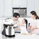 thumbnail image 3 of Electric Household Desktop Egg Beater for Whipping Cream Baking Cake Handheld Beater, 3 of 5