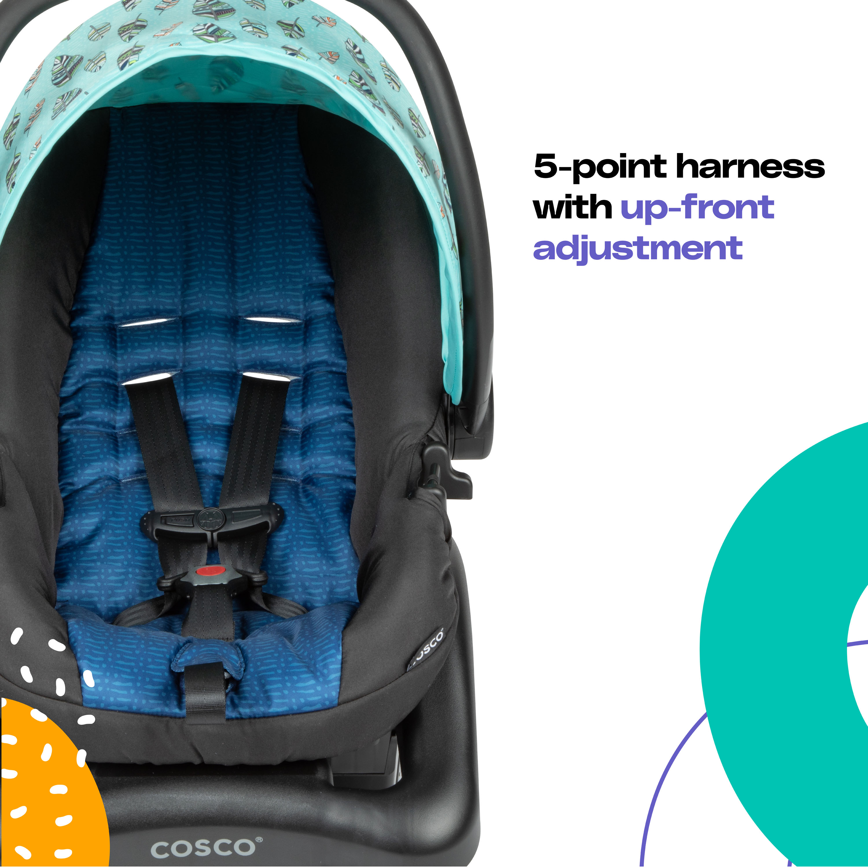 Cosco Lift & Stroll DX Travel System, Featherly - image 2 of 18