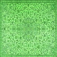 thumbnail image 1 of Ahgly Company Indoor Square Persian Green Traditional Area Rugs, 3' Square, 1 of 1
