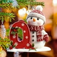 thumbnail image 1 of 26 Letters Christmas Tree Decoration Pendant Christmas Tree Ornaments DIY Christmas Ornaments Christmas Decoration Xmas Tree Hanging Decor, 1 of 9