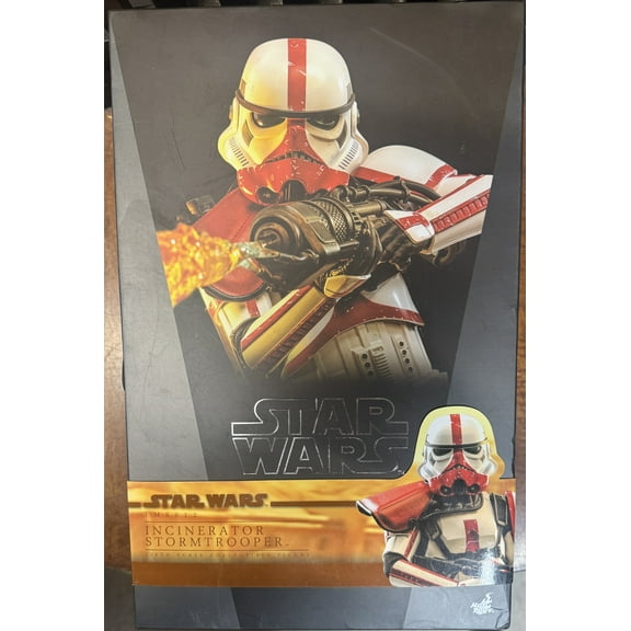 Pre-Owned Star Wars The Mandalorian Incinerator Stormtrooper Collectible Figure
