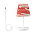 thumbnail image 2 of BZSMCE Table Lamp Creative Cranes in Coral Waves Pattern Simple Pattern Night Light, 2 of 8