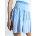 thumbnail image 4 of Free Assembly Women's and Women's Plus Ribbed Stitch Tiered Mini Skirt. Sizes XS-4X, 4 of 5
