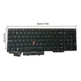 thumbnail image 5 of VONKY Keyboards Fluent Typing Mute PC Input Apparatus Key Board Pointer Home Use Sensitive Keypads Replacement for Thinkpad E15 GEN 1, 5 of 5