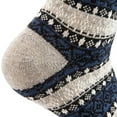 thumbnail image 2 of Lian LifeStyle 5 Pairs Luxurious Angora Wool Fuzzy Socks for Women. Comfortable Socks Great for Sensitive Skin Diamond HM1404 Medium, 2 of 4