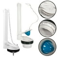 Toilet Tank Chain Drainage Flush Valves Seal Water Stop Valve Flap