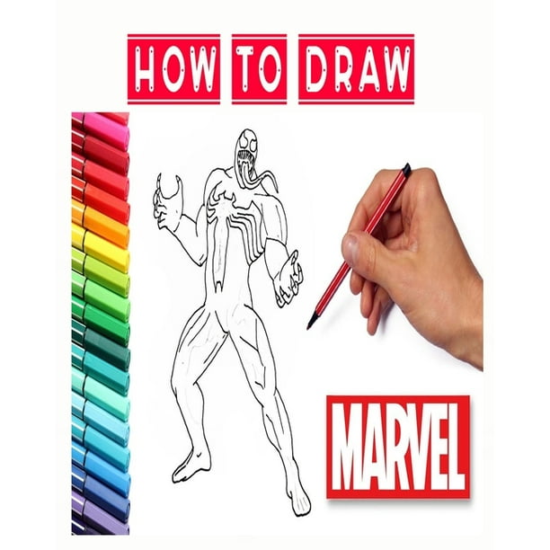 how to draw marvel characters for beginners