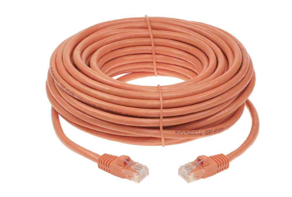 SF Cable Cat6 UTP Cable, 100 feet Orange