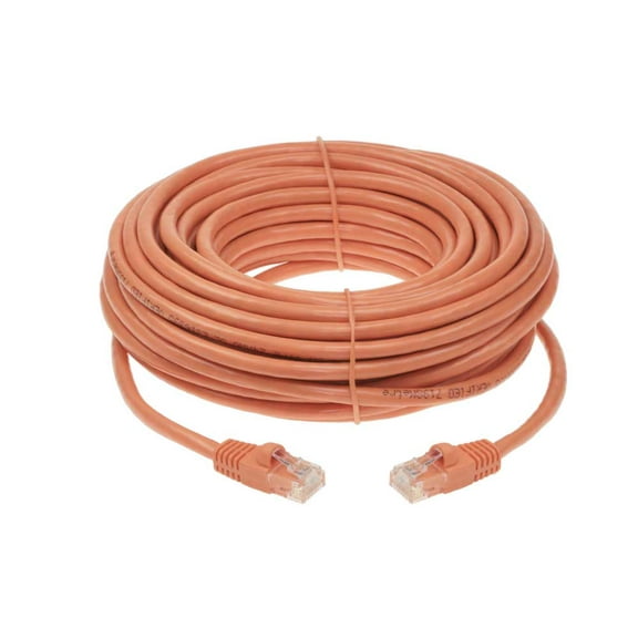 SF Cable Cat6 UTP Ethernet Cable, 200 feet - Orange