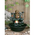 thumbnail image 1 of Fountain-Lucky Buddha W/Spinning Ball/RGB LED, 1 of 2