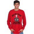 thumbnail image 3 of Delay Talking Until After Game Sports Men's Long Sleeve Tee T Shirt Brisco Brands L, 3 of 6