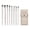 C, variant on 5 Pieces Mini Makeup Brush Set, Makeup Brushes Foundation Blend Blush Concealer Eye Shadow Blend Eye Liner Makeup Brush Set for Travel Makeup Bag