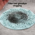 thumbnail image 4 of Drain Hair Catcher, Effective Plastic Drain Cover Without Slowing Drainage, Easy to Install or Remove and Fit Most Drain and Stick, Bathtub Shower Hair Stopper, 4 of 7