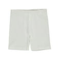 thumbnail image 2 of Cookie's Girls' Easy Care Bicycle Shorts, Black/Camel/White, 3 Pack (Sizes 10-12), 2 of 4