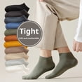 thumbnail image 1 of Cotton Socks Men And Women Business Dress Short Socks Soft Breathable Four Season Invisible Socks No Odor Low-cut Ankle Sock, 1 of 5