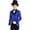 Royal Blue, variant on Boys Magician Tuxedo Sequin Tailcoat Jacket with Bow Tie Hat Gloves and Magic Wand 5pcs Black 6