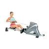 Sunny Health & Fitness SF-RW5508 Ultra Tension Magnetic Pro Rowing Machine Rower w/ LCD Monitor