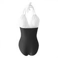 thumbnail image 5 of TODOZO One Piece Swimsuit Women Tummy Control Slimming Cheeky Modest 2025 Trendy Swim Suits for Women 2025 Bathing Suit for Women One Piece Swimsuits Cutout High Waisted Bathing Suit Wrap Tie Back 1, 5 of 8