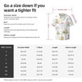 thumbnail image 7 of KLL Green Blue Avocado Print Men's Shirt Short Sleeve Button Down Summer Cuba Beach Shirts- 3X-Large, 7 of 7