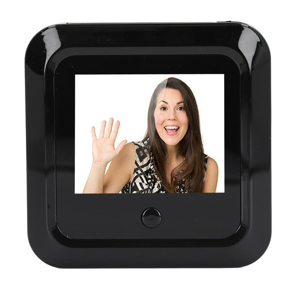 Digital Door Viewer, 0.3MP Excellent Wear Resistance Digital Door Camera Anti Theft 120 Degree Lens 2.4 Inch HD Screen for Apartment