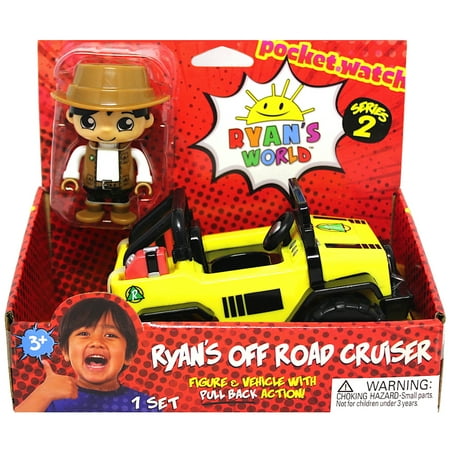 Ryan's Off Road Cruiser Ryan's World Pull Back Vehicle & Ryan (Best Off Road Vehicle In The World)